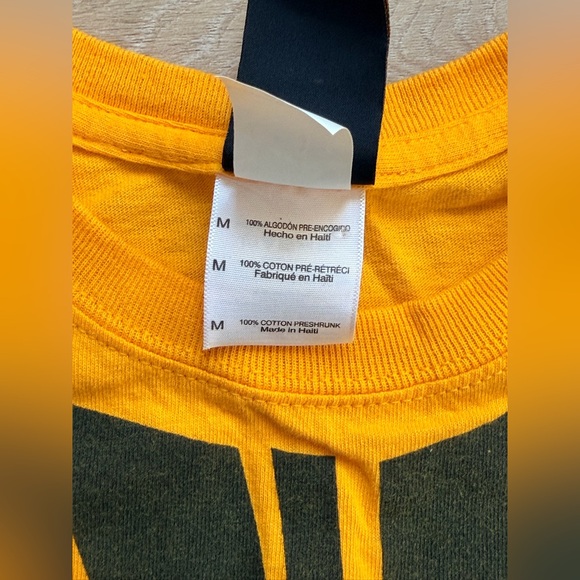 Vintage Disney The Lion King Musical T-Shirt Men’s Size M Gold & Black Big Print - Picture 5 of 6